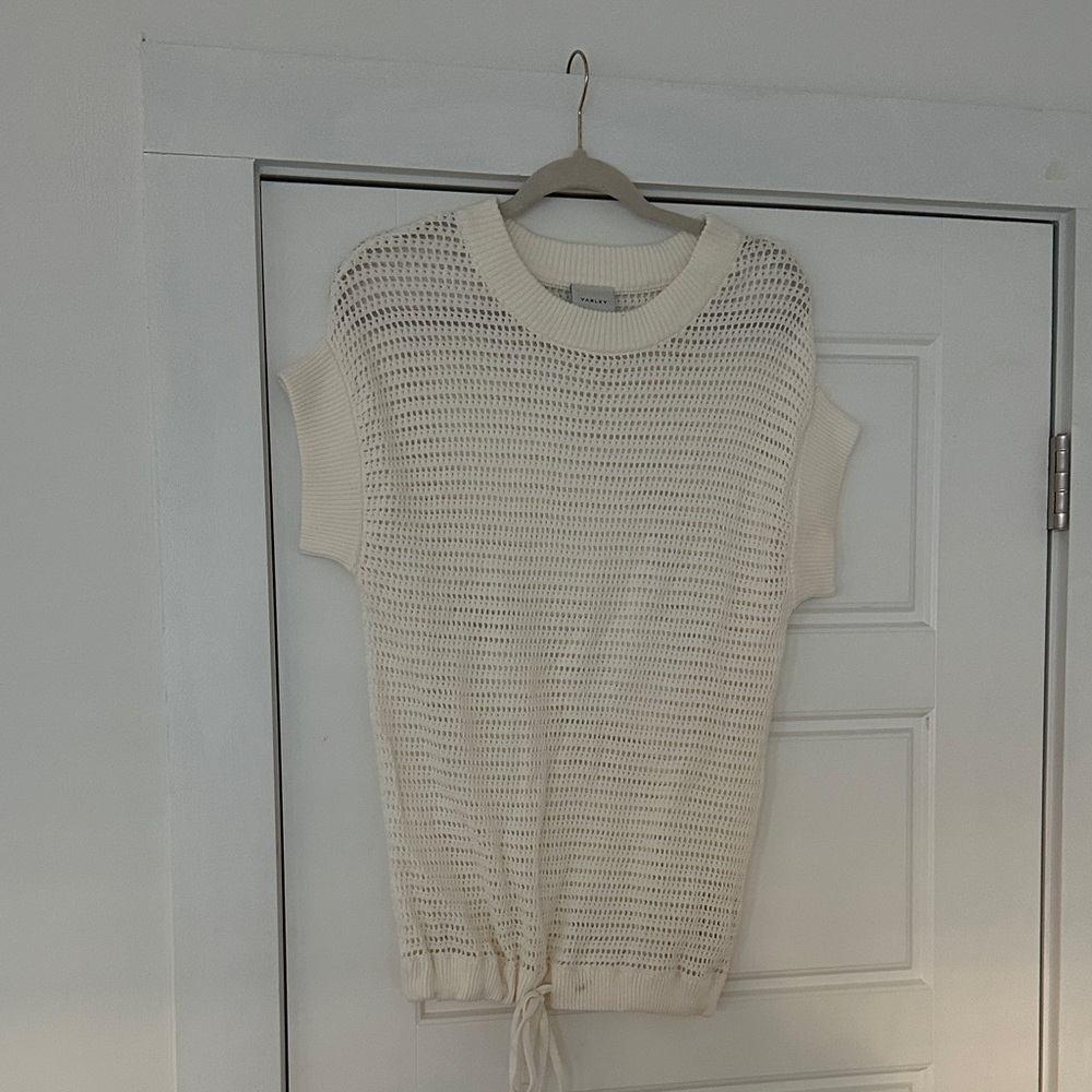 Varley Knit Short Sleeve Sweater